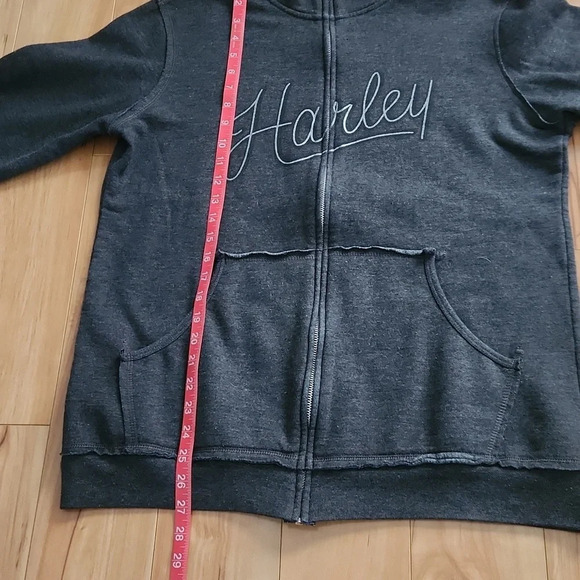 Women’s Harley Davidson XLarge zip-up crew sweatshirt - Picture 9 of 10